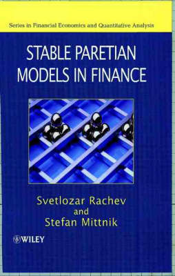 Stable Paretian Models in Finance (Hardback)