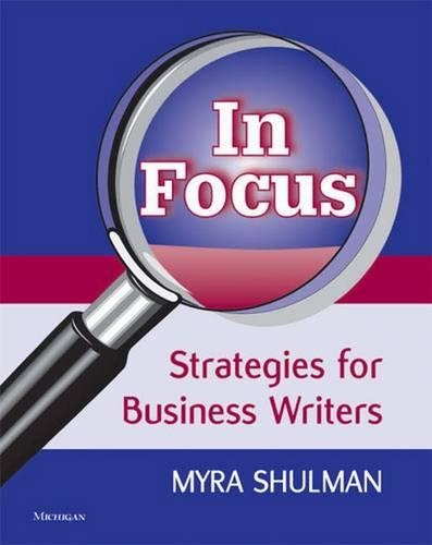 In Focus: Strategies for Business Writers (Paperback)