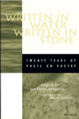 Written in Water, Written in Stone: Twenty Years of Poets on Poetry - Poets on Poetry (Paperback)