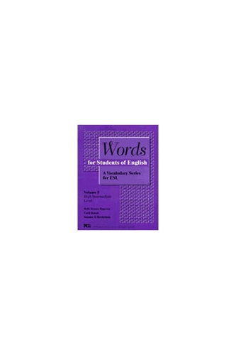 Words for Students of English: A Vocabulary Series for ESL - Pitt Series in English as a Second Language v. 1 (Paperback)