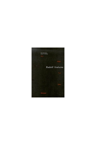 Rudolf Arnheim: Revealing Vision (Hardback)