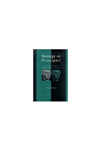 Strategy or Principle?: The Choice Between Regulation and Taxation (Hardback)