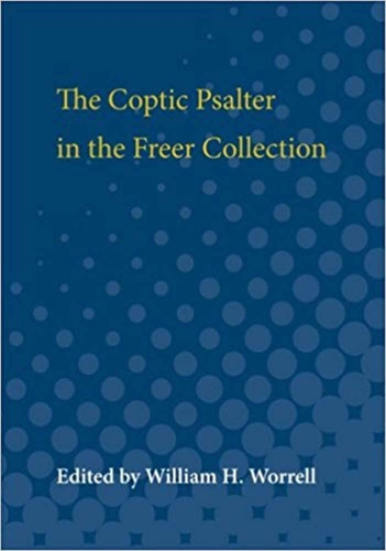 The Coptic Psalter in the Freer Collection (Paperback)