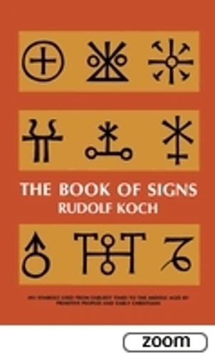 The Book of Signs - Dover Pictorial Archive (Paperback)