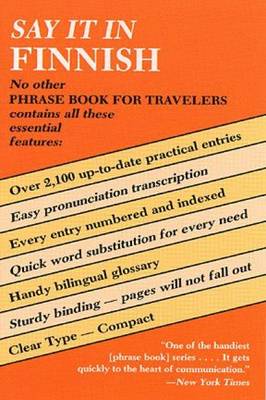 Say it in Finnish - Say it (Paperback)