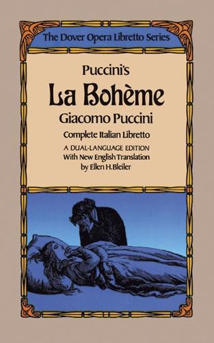Puccini's La Boheme (the Dover Opera Libretto Series) (Paperback)