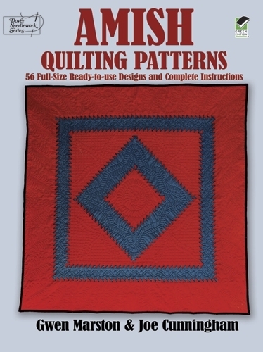 Amish Quilting Patterns: Full-Size Ready-to-Use Designs and Complete Instructions - Dover Quilting (Paperback)