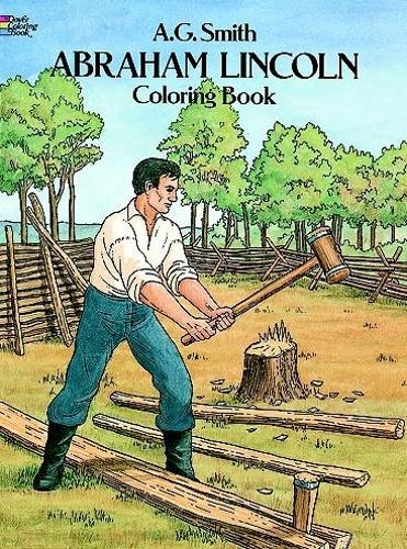 Abraham Lincoln Coloring Book - Dover History Coloring Book (Paperback)