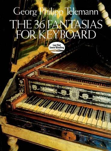 Georg Philipp Telemann: The 36 Fantasias For Keyboard (Paperback)