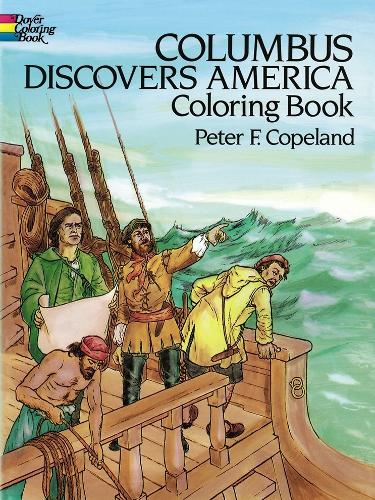 Columbus Discovers America Coloring Book (Paperback)