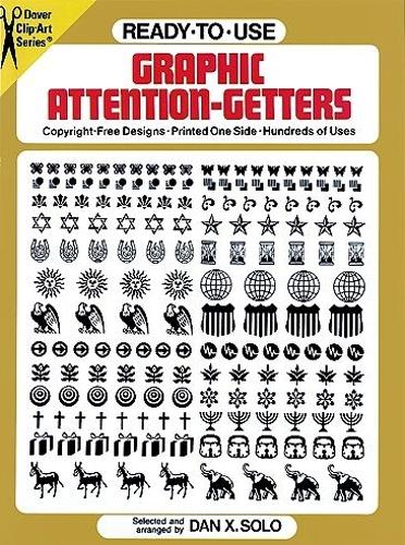 Ready-to-Use Graphic Attention-Getters - Dover Clip Art Ready-to-Use (Paperback)