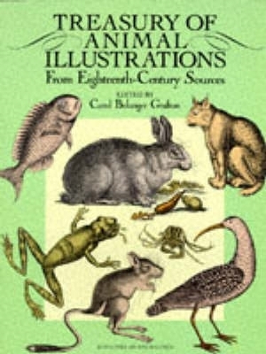 Treasury of Animal Illustrations from Eighteenth Century Sources - Dover Pictorial Archive (Paperback)