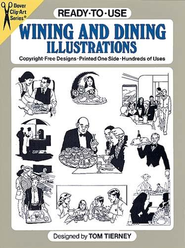 Ready-to-Use Wining and Dining Illustrations - Dover Clip Art Ready-to-Use