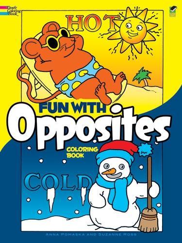 Fun with Opposites Coloring Book - Dover Coloring Books (Paperback)