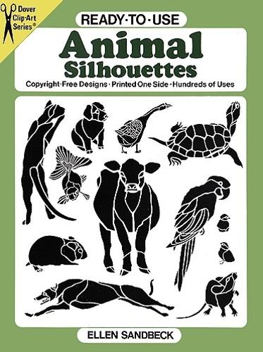 Ready-to-Use Animal Silhouettes - Dover Clip Art Ready-to-Use