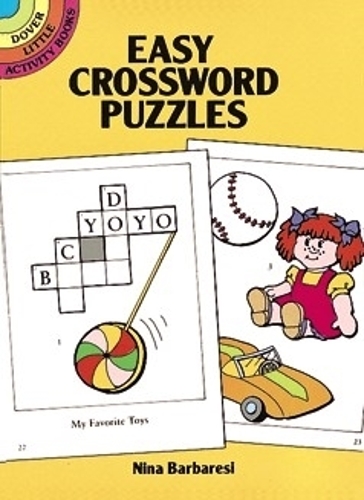 Easy Crossword Puzzles - Dover Little Activity Books (Paperback)