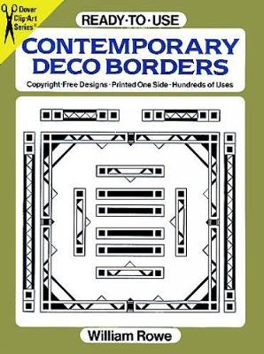 Ready-to-Use Contemporary Deco Borders - Dover Clip Art Ready-to-Use
