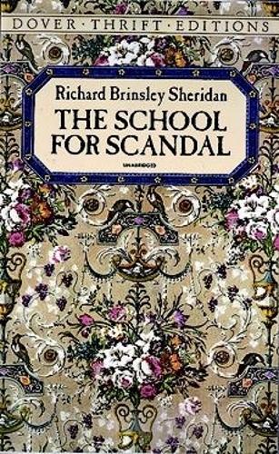 The School for Scandal - Dover Thrift Editions (Paperback)