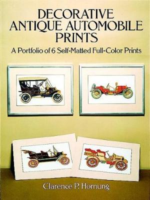 Decorative Antique Automobile Prints: A Portfolio of 6 Self-Matted Full-Colour Prints (Paperback)