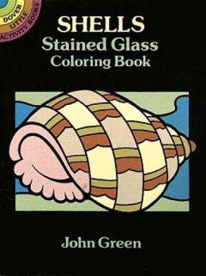 Shells Stained Glass Colouring Book - Dover Stained Glass Coloring Book (Paperback)