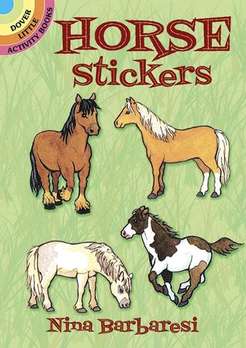 Horse Stickers: Dover Little Activity Books - Dover Little Activity Books Stickers (Paperback)
