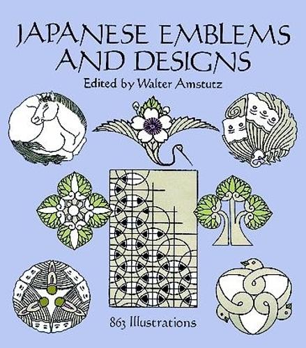 Japanese Emblems and Designs: 863 Motifs - Dover Pictorial Archive (Paperback)