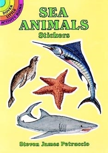 Sea Animals Stickers - Dover Little Activity Books Stickers (Paperback)