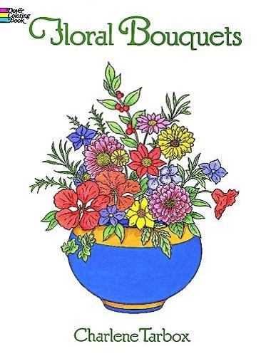 Floral Bouquets Colouring Book - Dover Nature Coloring Book (Paperback)