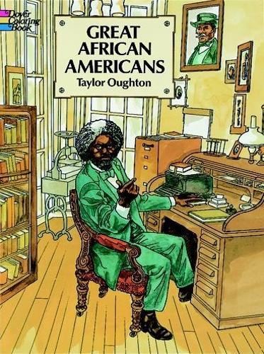 Great African Americans Coloring Book - Dover History Coloring Book (Paperback)
