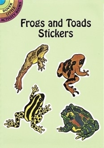Frogs and Toads Stickers - Dover Little Activity Books Stickers (Paperback)