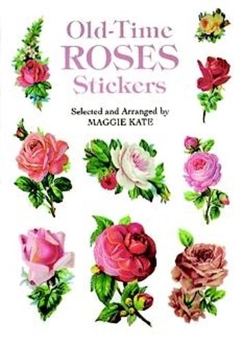 Old-Time Roses Stickers - Dover Stickers (Paperback)