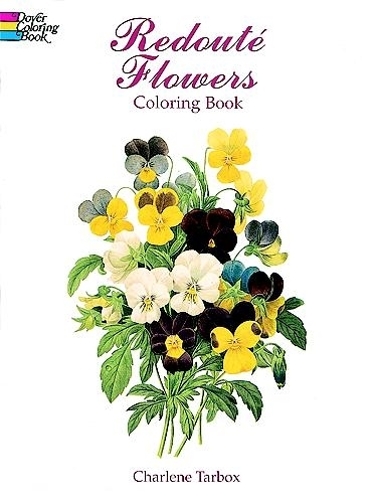 Redoute Roses Colouring Book - Dover Nature Coloring Book (Hardback)