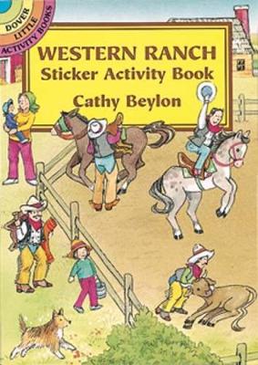 Western Ranch Sticker Activity Book - Dover Little Activity Books (Paperback)
