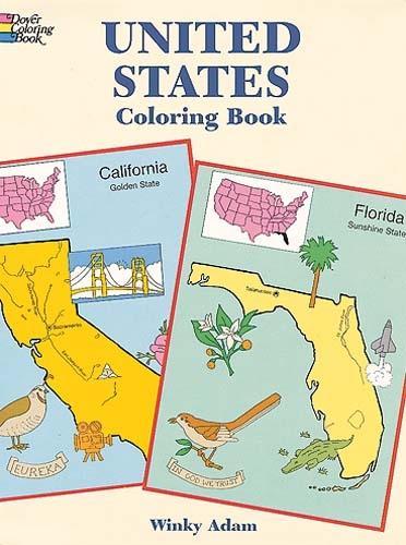 United States Coloring Book - Dover History Coloring Book (Paperback)