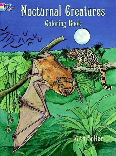 Nocturnal Creatures Col Bk - Dover Nature Coloring Book (Hardback)