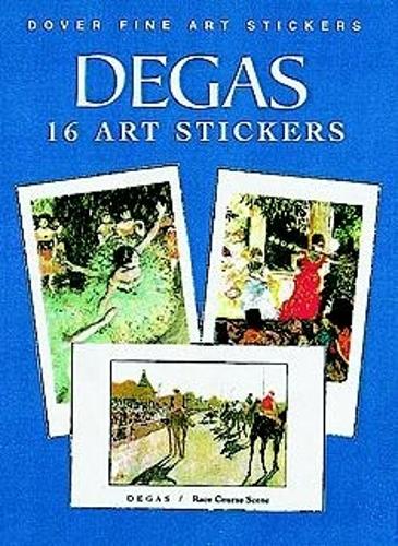 16 Fine Art Stickers - Dover Art Stickers (Paperback)