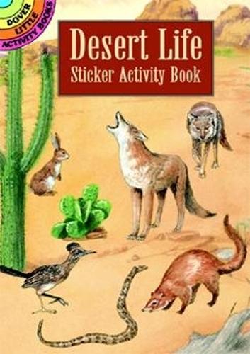 Desert Life Sticker Activity Book - Dover Little Activity Books Stickers (Paperback)