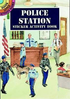 Police Station Sticker Activity Book - Dover Little Activity Books (Paperback)