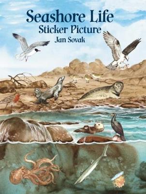 Seashore Life Sticker Picture: With 33 Reusable Peel-and-Apply Stickers - Dover Sticker Books (Stickers)