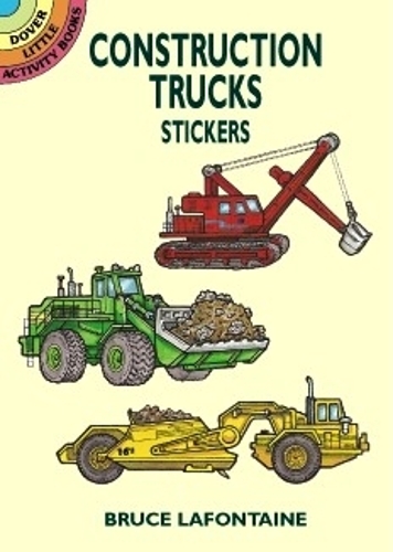 Construction Trucks Stickers - Dover Little Activity Books Stickers (Paperback)