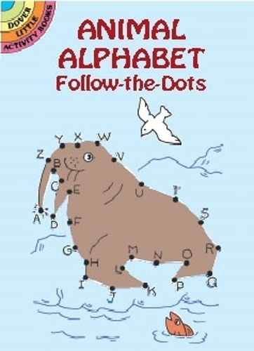 Animal Alphabets - Follow the Dots - Dover Little Activity Books (Paperback)