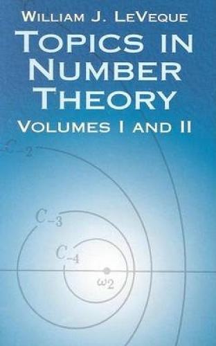 Topics in Number Theory Vol 1 and 2 - Dover Books on Mathematics (Paperback)