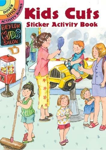 Kits Cuts Sticker Activity Book - Dover Little Activity Books (Paperback)