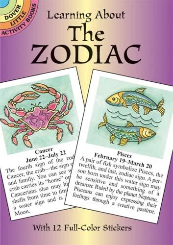 Learning about the Zodiac - Dover Little Activity Books (Paperback)