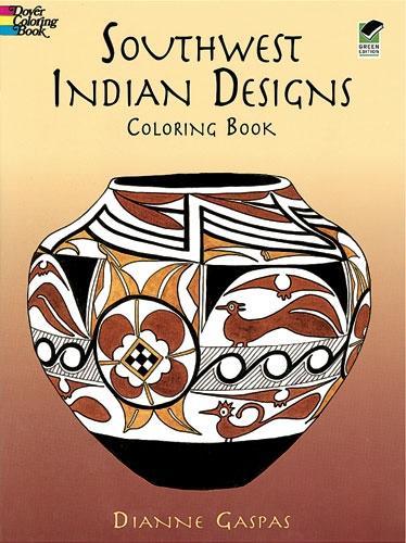 Southwest Indian Designs Coloring B - Dover Design Coloring Books