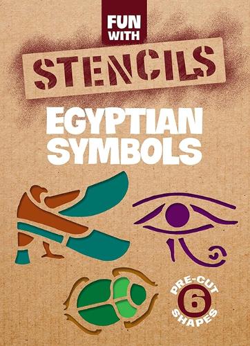 Fun with Egyptian Symbols Stencils - Dover Stencils (Paperback)