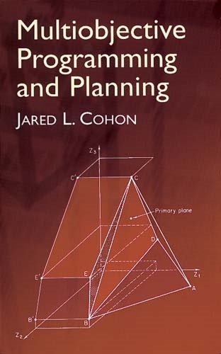 Multiobjective Programming and Plan - Dover Books on Computer Science (Paperback)