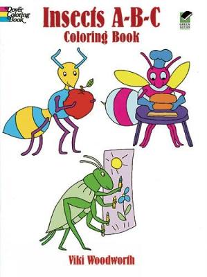 Insects ABC Colouring Book - Dover Coloring Books (Paperback)