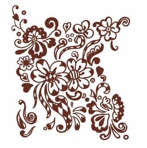 Henna Floral Tattoos - Dover Tattoos (Paperback)