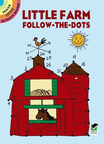 Little Farm Follow-The-Dots - Dover Little Activity Books (Paperback)